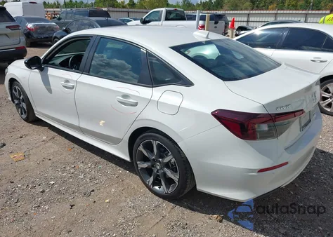 2025 Honda Civic Hybrid Sport/Sport Touring из США, поврежденный, VIN 2HGFE4F81SH302221